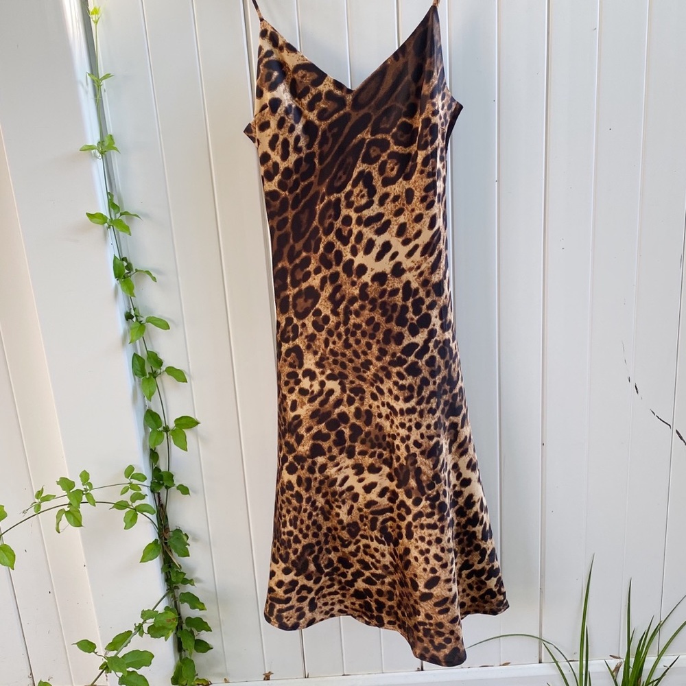 NWT Forever 21 leopard dress